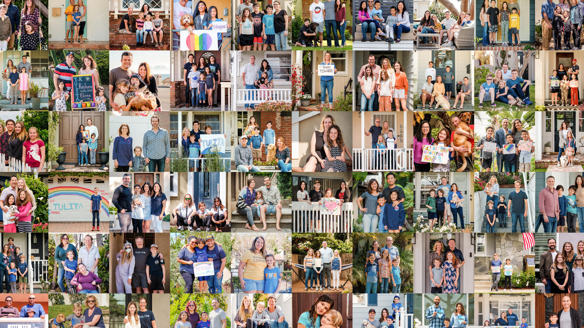 Front Porch Portraits Bring South Bay Communities Together – From a Distance